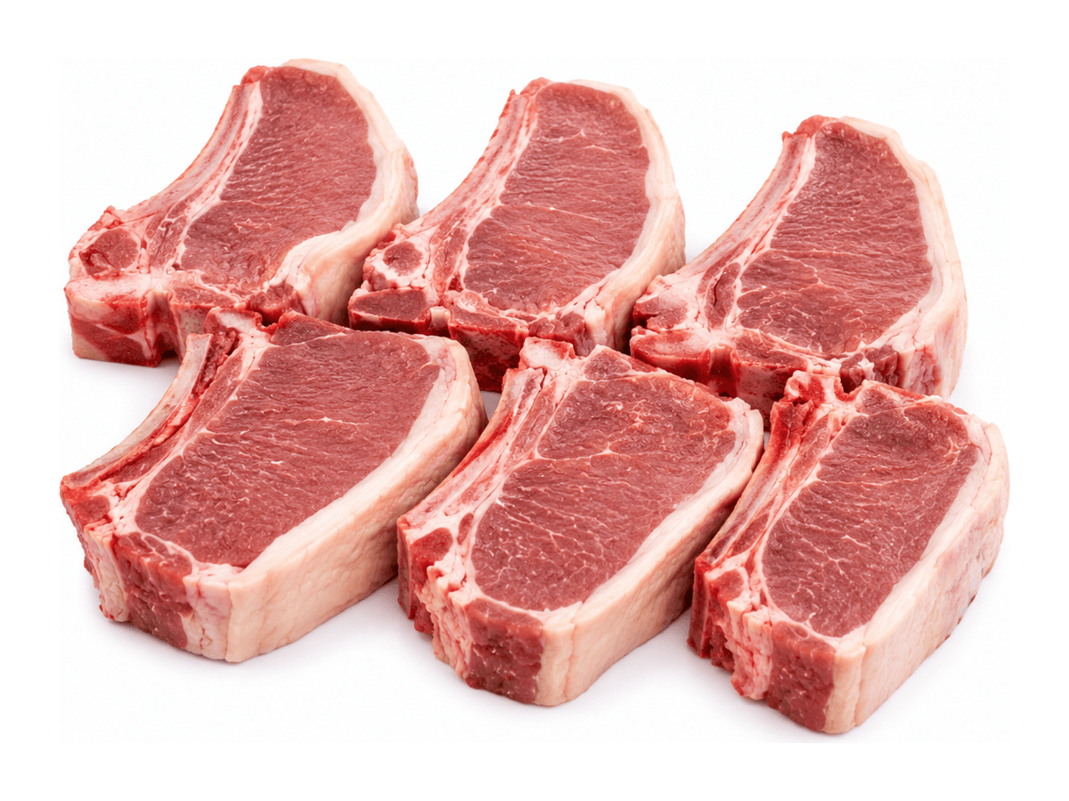 Côtelettes de faux filets d'agneau