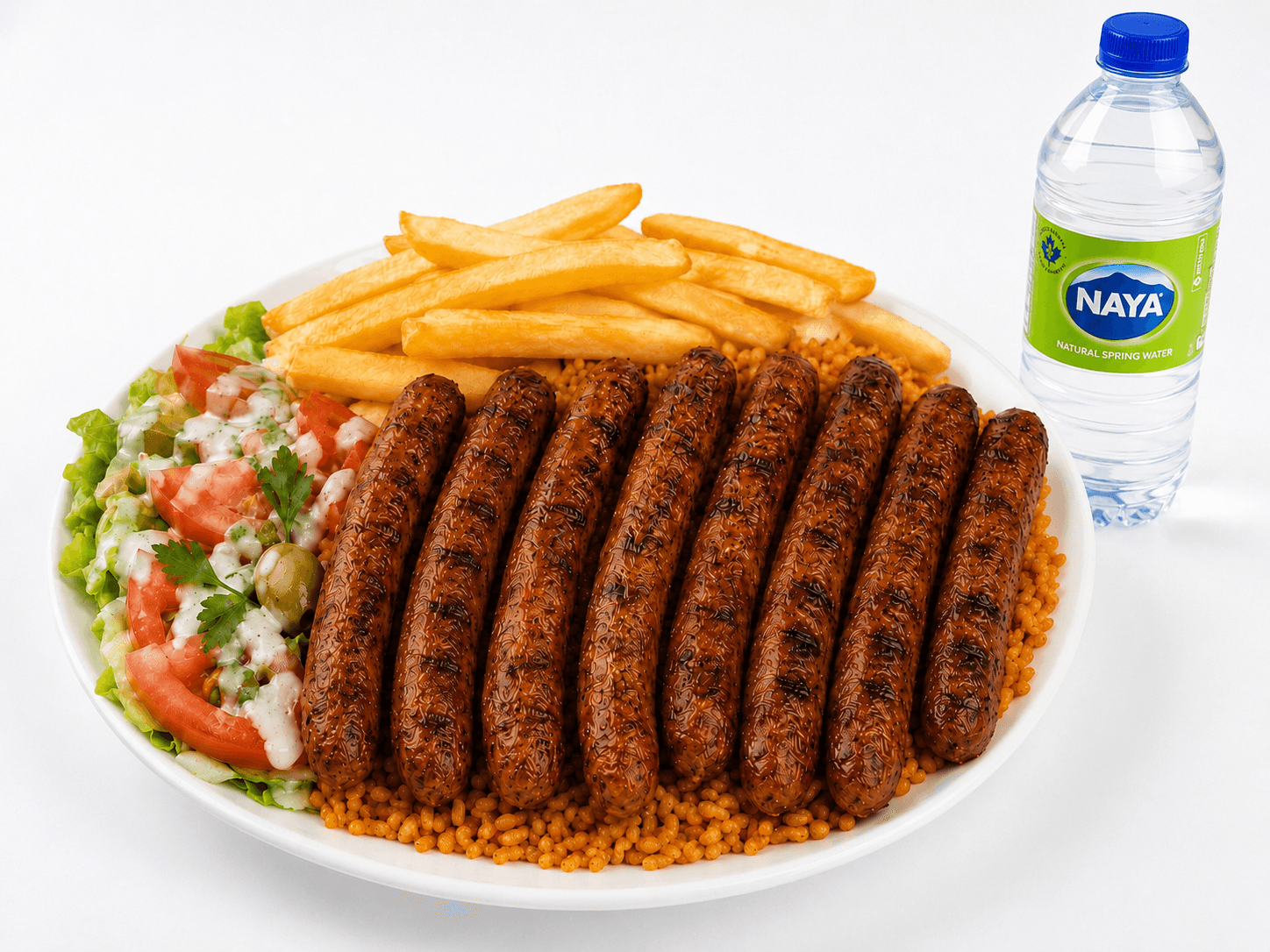 Assiette merguez