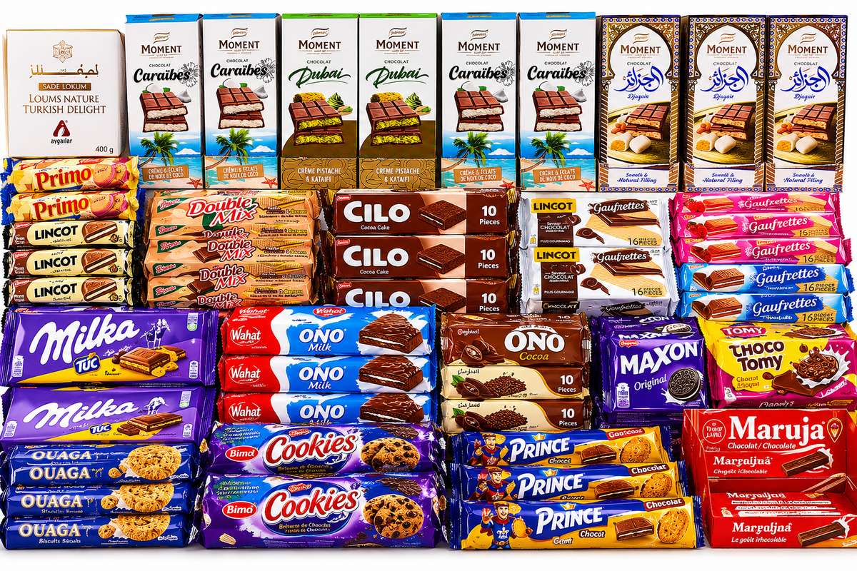 Biscuits et chocolats
